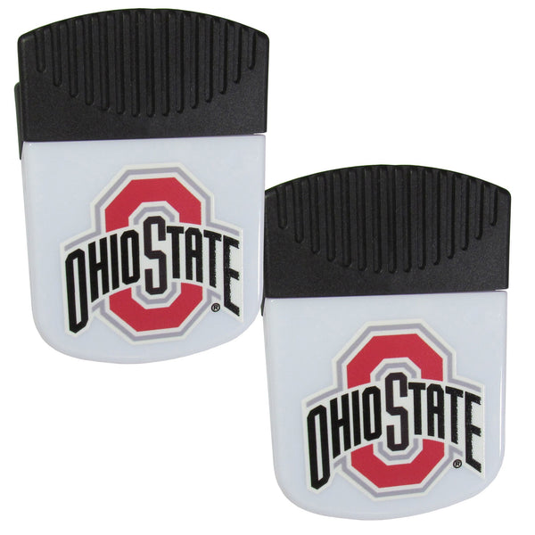 NCAA - Ohio St. Buckeyes Chip Clip Magnet with Bottle Opener, 2 pack-Other Cool Stuff,College Other Cool Stuff,Ohio St. Buckeyes Other Cool Stuff-JadeMoghul Inc.