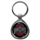 NCAA - Ohio St. Buckeyes Chrome Key Chain-Key Chains,Chrome Key Chains,College Chrome Key Chains-JadeMoghul Inc.