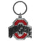 NCAA - Ohio St. Buckeyes Enameled Key Chain-Key Chains,Chrome and Enameled Key Chains,College Chrome and Enameled Key Chains-JadeMoghul Inc.