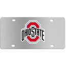 NCAA - Ohio St. Buckeyes Steel License Plate Wall Plaque-Automotive Accessories,License Plates,Steel License Plates,College Steel License Plates-JadeMoghul Inc.