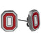 NCAA - Ohio St. Buckeyes Stud Earrings-Jewelry & Accessories,Earrings,Stud Earrings,College Stud Earrings-JadeMoghul Inc.