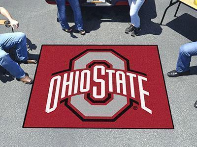 BBQ Mat NCAA Ohio State Tailgater Rug 5'x6'