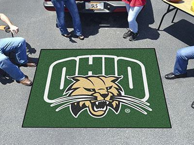 BBQ Grill Mat NCAA Ohio Tailgater Rug 5'x6'