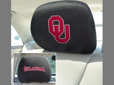 Custom Door Mats NCAA Oklahoma Head Rest Cover 10"x13"