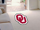 Game Room Rug NCAA Oklahoma Mascot Custom Shape Mat