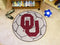 Round Entry Rugs NCAA Oklahoma Soccer Ball 27" diameter