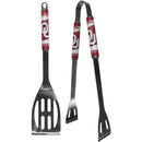 NCAA - Oklahoma Sooners 2 pc Steel BBQ Tool Set-Tailgating & BBQ Accessories,BBQ Tools,2 pc Steel Tool Set,College 2 pc Steel Tool Set-JadeMoghul Inc.