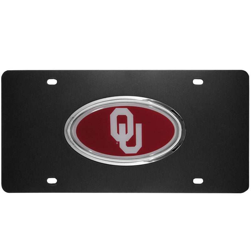 NCAA - Oklahoma Sooners Acrylic License Plate-Automotive Accessories,License Plates,Collector's License Plates,College Acrylic License Plates-JadeMoghul Inc.