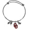 NCAA - Oklahoma Sooners Charm Bangle Bracelet-Jewelry & Accessories,Bracelets,Charm Bangle Bracelets,College Charm Bangle Bracelets-JadeMoghul Inc.