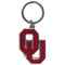NCAA - Oklahoma Sooners Enameled Key Chain-Key Chains,Chrome and Enameled Key Chains,College Chrome and Enameled Key Chains-JadeMoghul Inc.