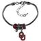 NCAA - Oklahoma Sooners Euro Bead Bracelet-Jewelry & Accessories,Bracelets,Euro Bead Bracelets,College Euro Bead Bracelets-JadeMoghul Inc.