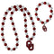 NCAA - Oklahoma Sooners Fan Bead Necklace and Bracelet Set-Jewelry & Accessories,College Jewelry,Oklahoma Sooners Jewelry-JadeMoghul Inc.