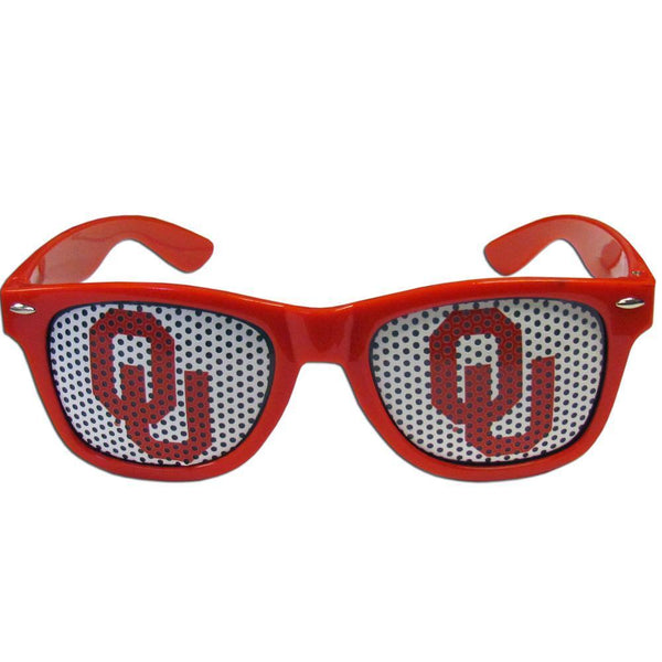 NCAA - Oklahoma Sooners Game Day Shades-Sunglasses, Eyewear & Accessories,Sunglasses,Game Day Shades,Logo Game Day Shades,College Game Day Shades-JadeMoghul Inc.