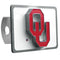 NCAA - Oklahoma Sooners Hitch Cover Class II and Class III Metal Plugs-Automotive Accessories,Hitch Covers,Cast Metal Hitch Covers Class II & III,College Cast Metal Hitch Covers Class II & III-JadeMoghul Inc.