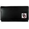 NCAA - Oklahoma Sooners Leather Women's Wallet-Wallets & Checkbook Covers,Women's Wallets,College Women's Wallets-JadeMoghul Inc.