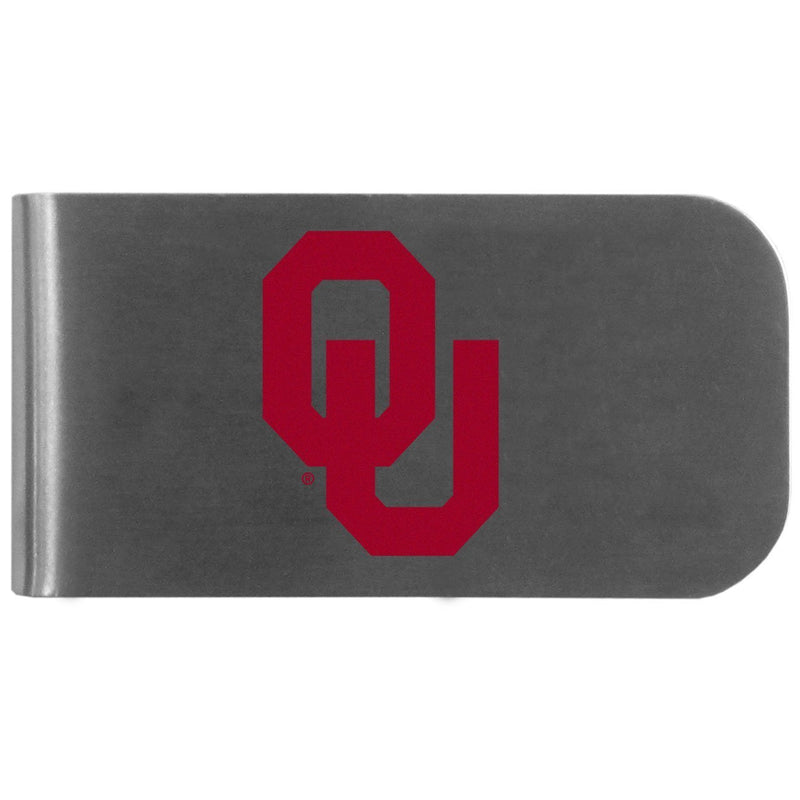 NCAA - Oklahoma Sooners Logo Bottle Opener Money Clip-Wallets & Checkbook Covers,College Wallets,Oklahoma Sooners Wallets-JadeMoghul Inc.