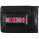 NCAA - Oklahoma Sooners Logo Leather Cash and Cardholder-Wallets & Checkbook Covers,College Wallets,Oklahoma Sooners Wallets-JadeMoghul Inc.