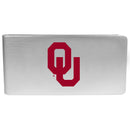 NCAA - Oklahoma Sooners Logo Money Clip-Wallets & Checkbook Covers,College Wallets,Oklahoma Sooners Wallets-JadeMoghul Inc.
