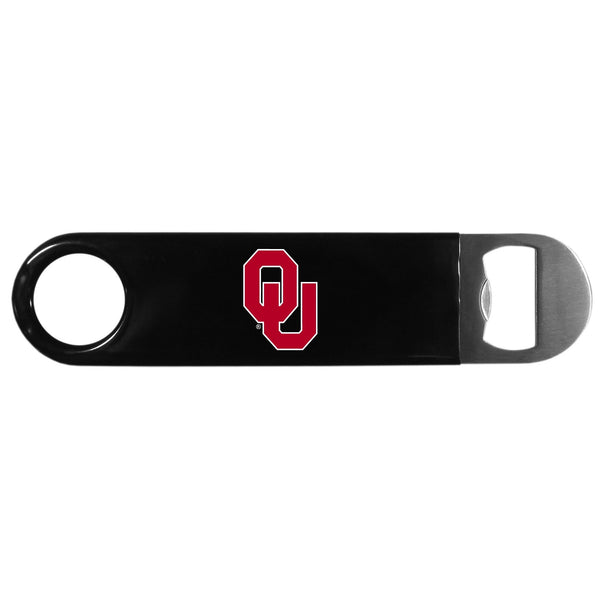 NCAA - Oklahoma Sooners Long Neck Bottle Opener-Tailgating & BBQ Accessories,Bottle Openers,Long Neck Openers,College Bottle Openers-JadeMoghul Inc.