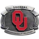 NCAA - Oklahoma Sooners Oversized Belt Buckle-Jewelry & Accessories,Belt Buckles,Over-sized Belt Buckles,College Over-sized Belt Buckles-JadeMoghul Inc.