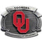 NCAA - Oklahoma Sooners Oversized Belt Buckle-Jewelry & Accessories,Belt Buckles,Over-sized Belt Buckles,College Over-sized Belt Buckles-JadeMoghul Inc.