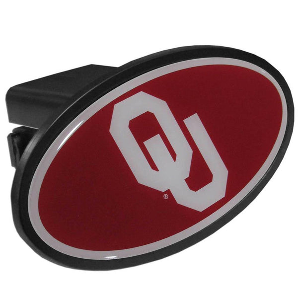 NCAA - Oklahoma Sooners Plastic Hitch Cover Class III-Automotive Accessories,Hitch Covers,Plastic Hitch Covers Class III,College Plastic Hitch Covers Class III-JadeMoghul Inc.