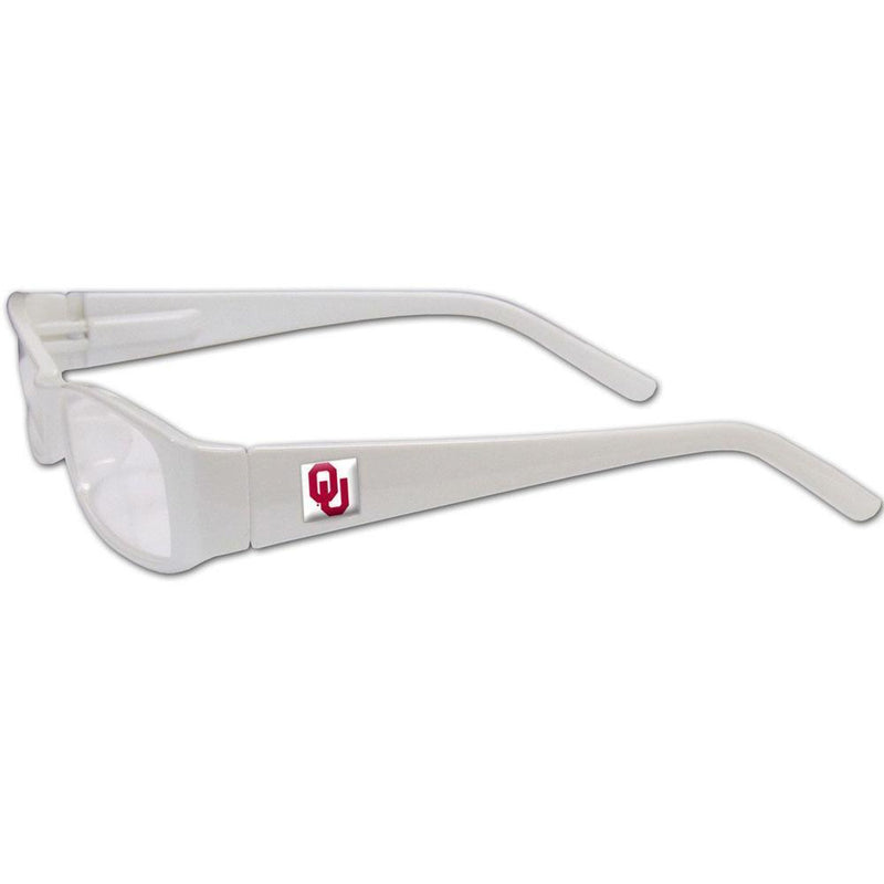 NCAA - Oklahoma Sooners Reading Glasses +1.50-Sunglasses, Eyewear & Accessories,Reading Glasses,Colored Frames, Power 1.50,College Power 1.50-JadeMoghul Inc.