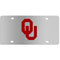 NCAA - Oklahoma Sooners Steel License Plate Wall Plaque-Automotive Accessories,License Plates,Steel License Plates,College Steel License Plates-JadeMoghul Inc.