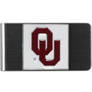 NCAA - Oklahoma Sooners Steel Money Clip-Wallets & Checkbook Covers,Money Clips,Steel Money Clips,College Steel Money Clips-JadeMoghul Inc.