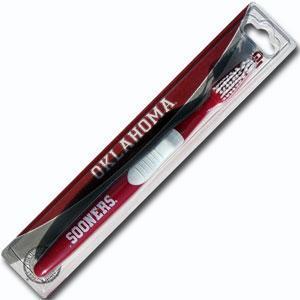 NCAA - Oklahoma Sooners Toothbrush-Home & Office,Toothbrushes,Adult Toothbrushes,College Adult Toothbrushes-JadeMoghul Inc.