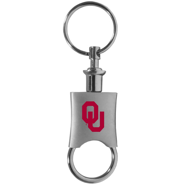 NCAA - Oklahoma Sooners Valet Key Chain-Key Chains,College Key Chains,Oklahoma Sooners Key Chains-JadeMoghul Inc.