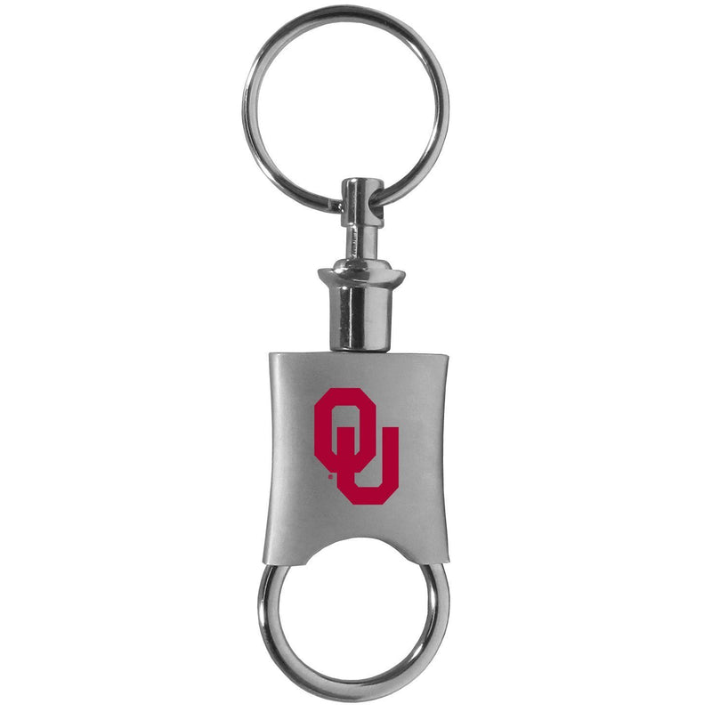 NCAA - Oklahoma Sooners Valet Key Chain-Key Chains,College Key Chains,Oklahoma Sooners Key Chains-JadeMoghul Inc.