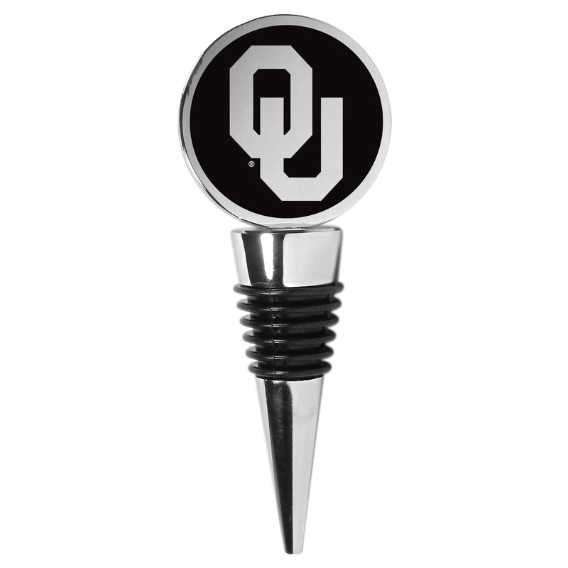 NCAA - Oklahoma Sooners Wine Stopper-Tailgating & BBQ Accessories,Wine Accessories,Wine Stopper,College Wine Stopper-JadeMoghul Inc.