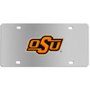 NCAA - Oklahoma St. Cowboys Steel License Plate Wall Plaque-Automotive Accessories,License Plates,Steel License Plates,College Steel License Plates-JadeMoghul Inc.