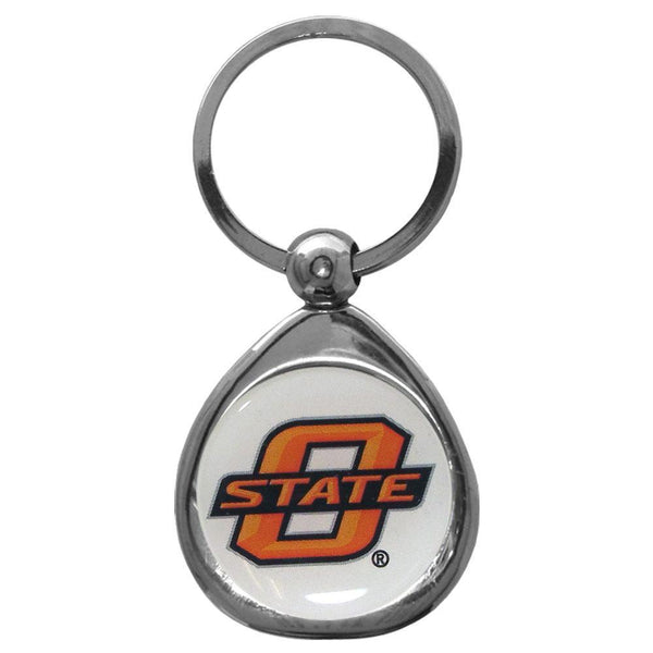 NCAA - Oklahoma State Cowboys Chrome Key Chain-Key Chains,Chrome Key Chains,College Chrome Key Chains-JadeMoghul Inc.