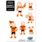 NCAA - Oklahoma State Cowboys Family Decal Set Small-Automotive Accessories,Decals,Family Character Decals,Small Family Decals,College Small Family Decals-JadeMoghul Inc.
