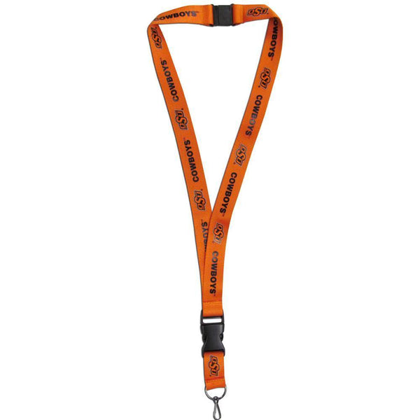 NCAA - Oklahoma State Cowboys Lanyard-Jewelry & Accessories,Lanyards,College Lanyards-JadeMoghul Inc.