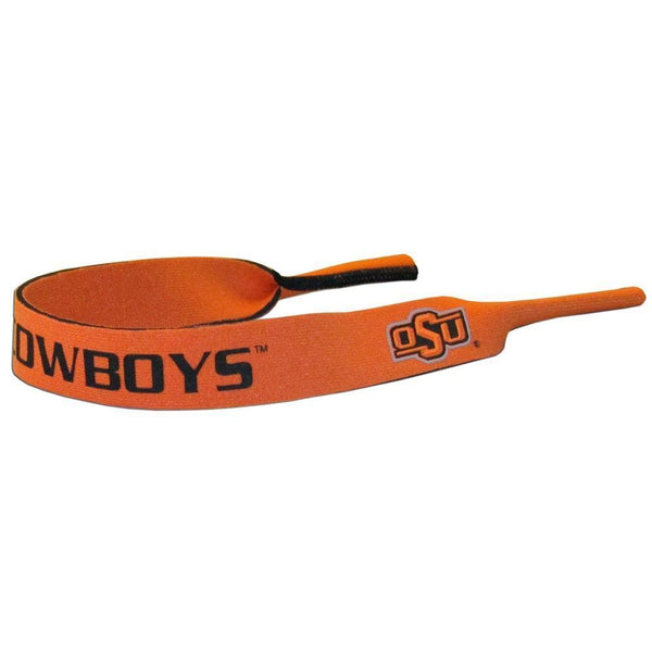 NCAA - Oklahoma State Cowboys Neoprene Sunglass Strap-Sunglasses, Eyewear & Accessories,Sunglass Straps,College Sunglass Straps-JadeMoghul Inc.