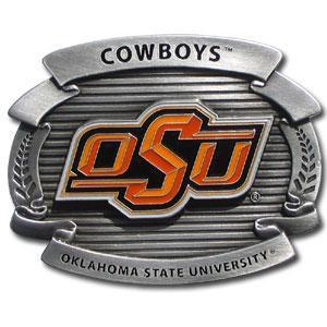 NCAA - Oklahoma State Cowboys Oversized Belt Buckle-Jewelry & Accessories,Belt Buckles,Over-sized Belt Buckles,College Over-sized Belt Buckles-JadeMoghul Inc.