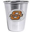 NCAA - Oklahoma State Cowboys Steel Shot Glass-Beverage Ware,Shot Glasses,Steel Glasses,College Steel Glasses-JadeMoghul Inc.