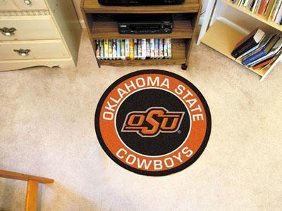 Round Rugs NCAA Oklahoma State Roundel Mat 27" diameter