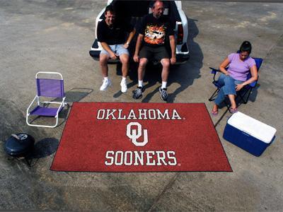 Outdoor Rug NCAA Oklahoma Ulti-Mat