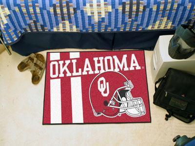 Cheap Rugs NCAA Oklahoma Uniform Starter Rug 19"x30"
