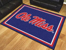 8x10 Rug NCAA Ole Miss 8'x10' Plush Rug