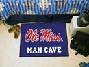 Area Rugs NCAA Ole Miss Man Cave Starter Rug 19"x30"