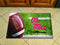 Welcome Door Mat NCAA Ole Miss Scraper Mat 19"x30" Ball
