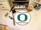Round Rugs NCAA Oregon Baseball Mat 27" diameter