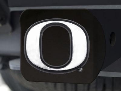 Trailer Hitch Covers NCAA Oregon Black Hitch Cover 4 1/2"x3 3/8"