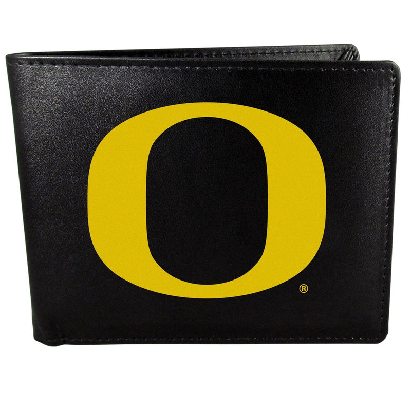 NCAA - Oregon Ducks Bi-fold Wallet Large Logo-Wallets & Checkbook Covers,College Wallets,Oregon Ducks Wallets-JadeMoghul Inc.