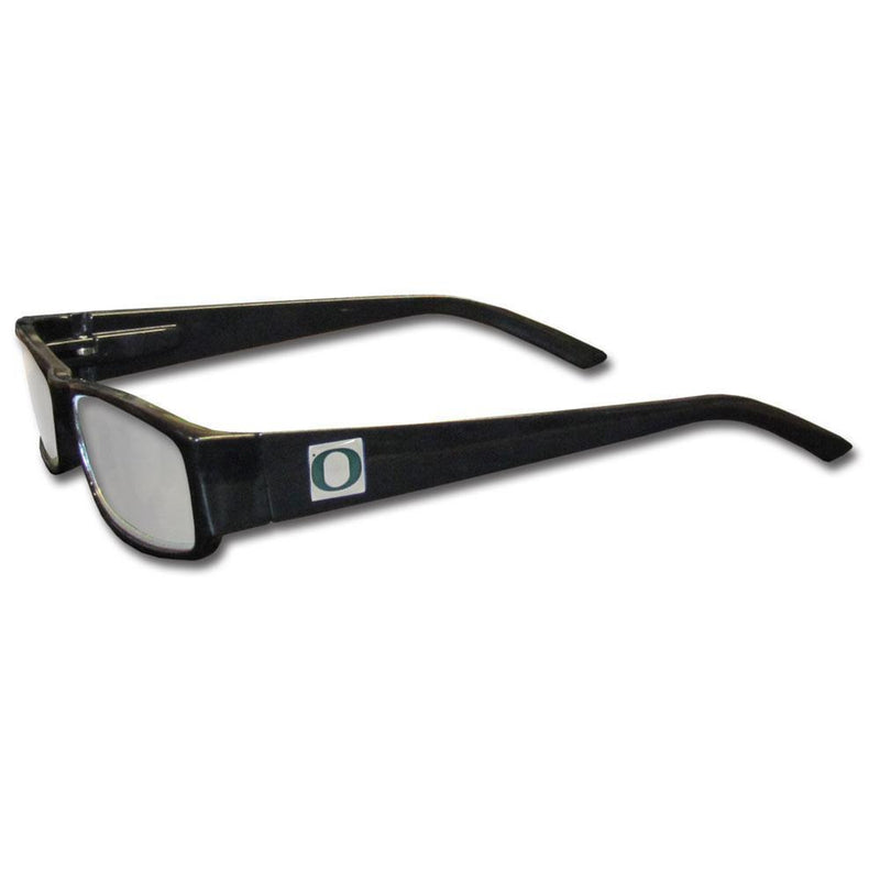 NCAA - Oregon Ducks Black Reading Glasses +2.00-Sunglasses, Eyewear & Accessories,Reading Glasses,Black Frames, Power 2.00,College Power 2.00-JadeMoghul Inc.